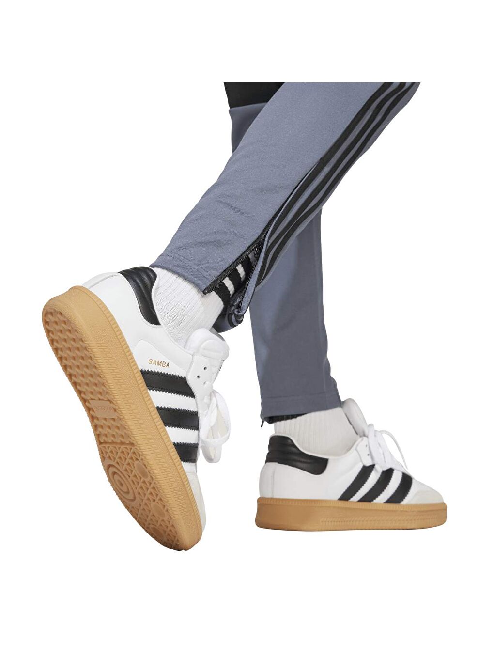 Tiro 25 Essentials Çocuk Gri Eşofman Altı-3