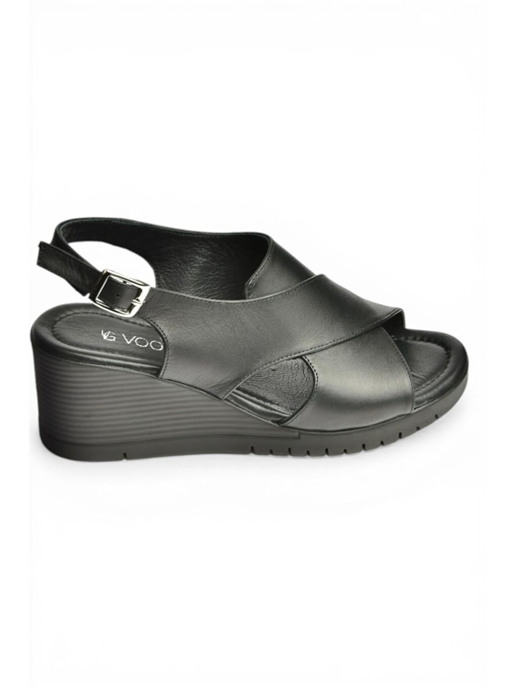 Siyah Kadın Sandalet Y555340503-3