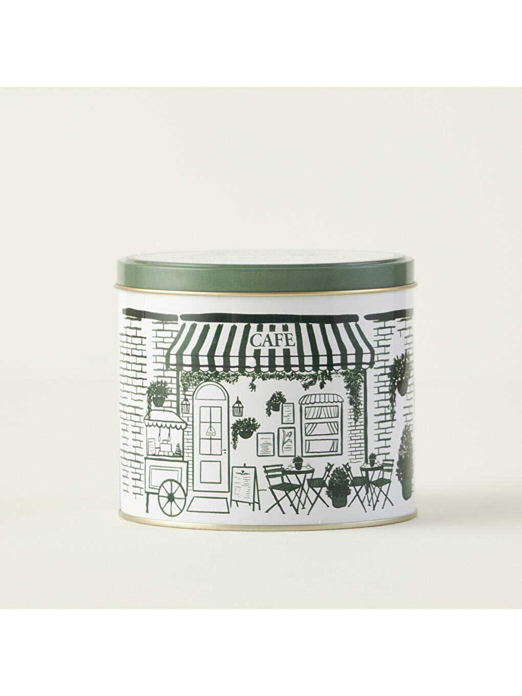 Scene Seramik 2'li Kahve Fincanı Seti Yeşil (105 cc)-1