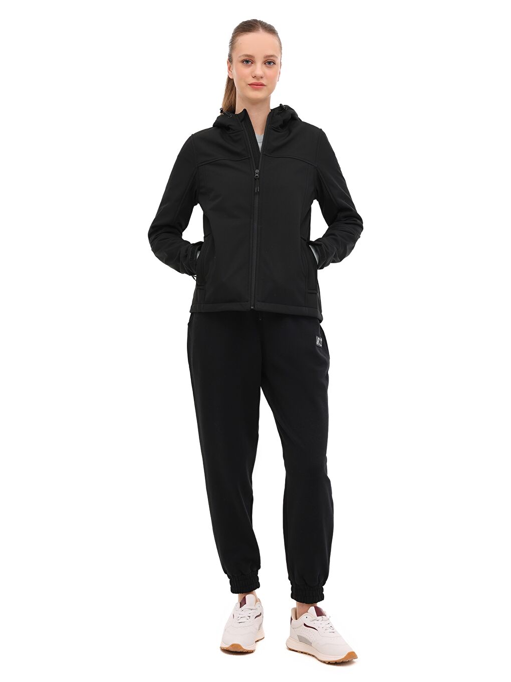 WL 5SCARLET SPD-151 5PR Siyah Kadın Softshell-2