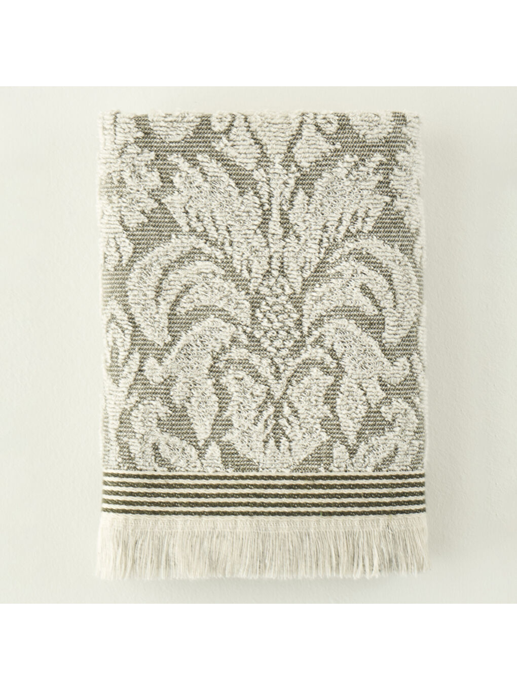 %100 Pamuk Colin Yüz Havlusu Yeşil (50x90 cm)