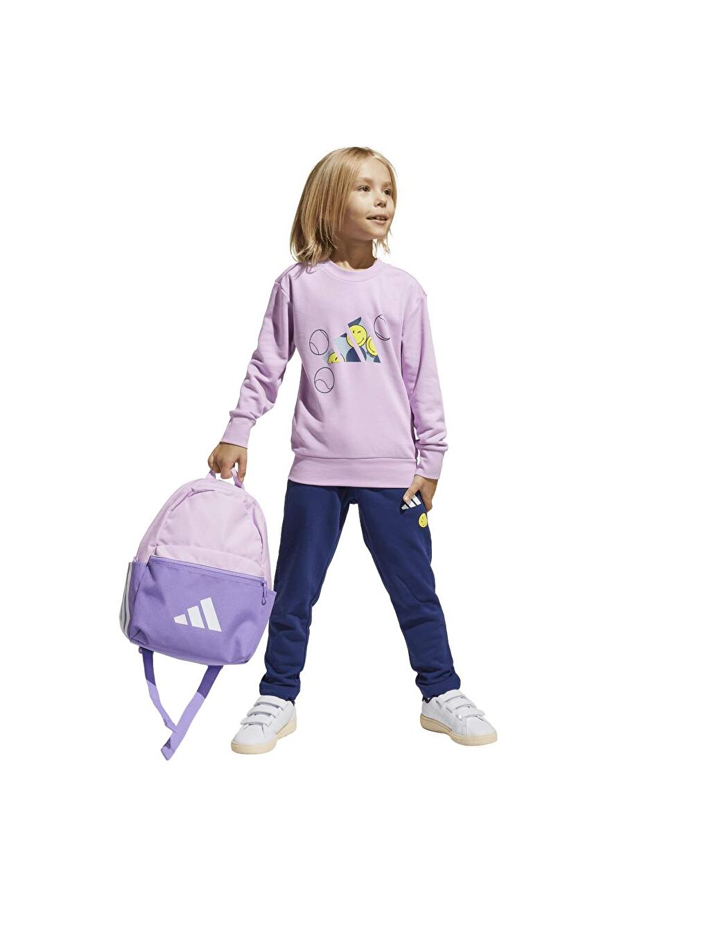 Karışık Smiley World Jogger Çocuk Eşofman Takımı-4