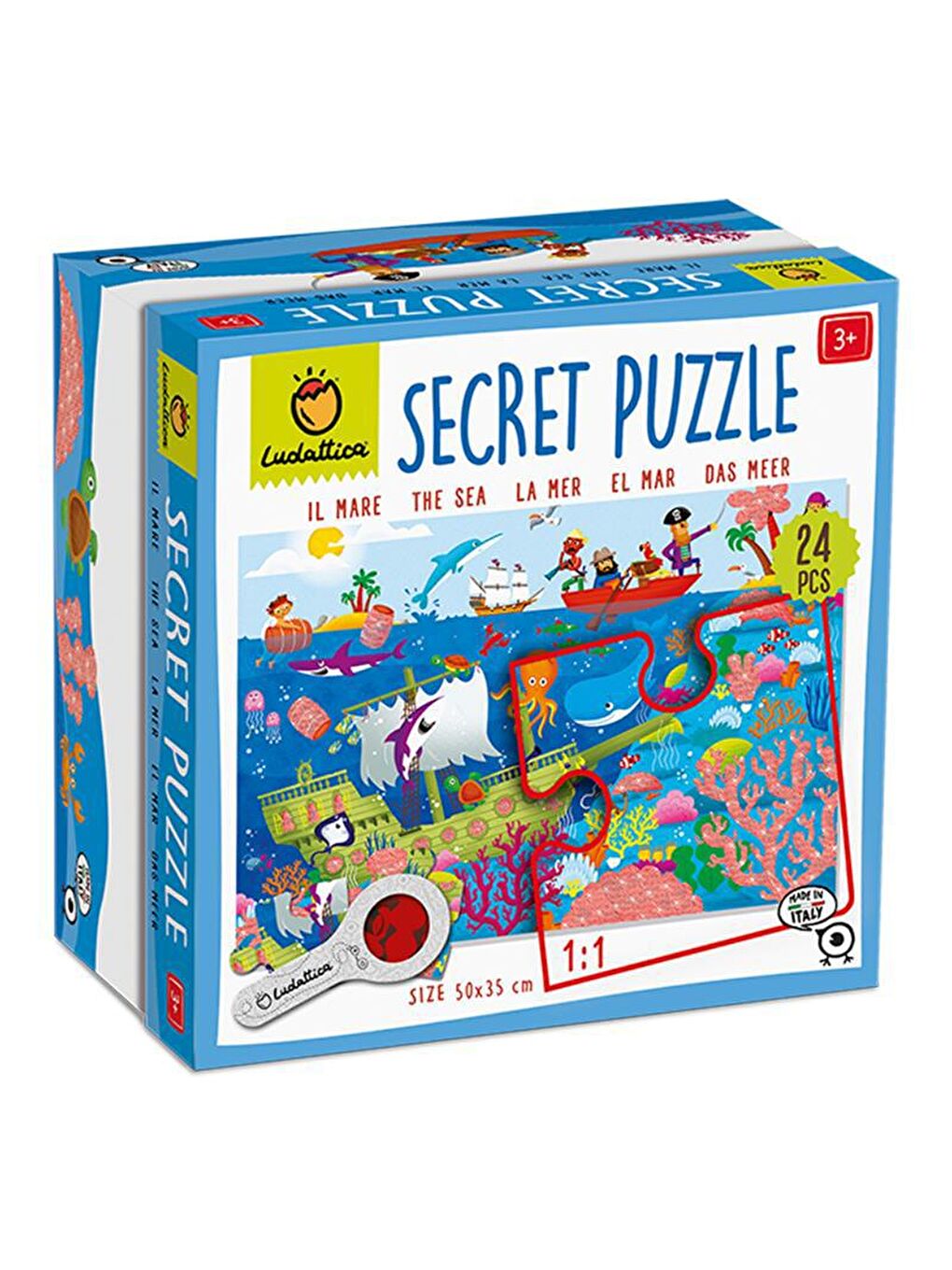 Ludattica Renksiz The Sea - Secret Puzzle