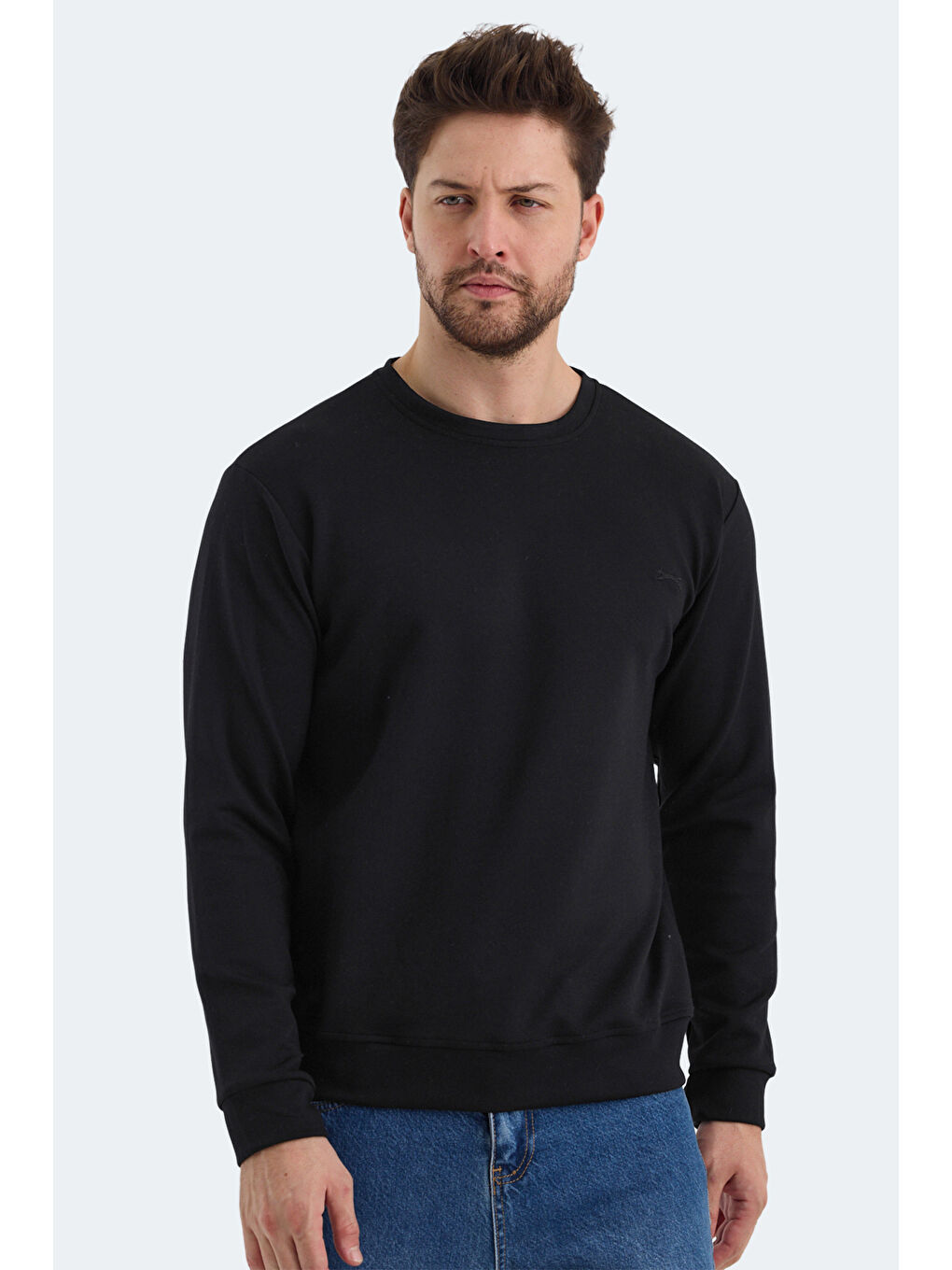 KLARIS I Erkek Siyah Sweatshirt-5