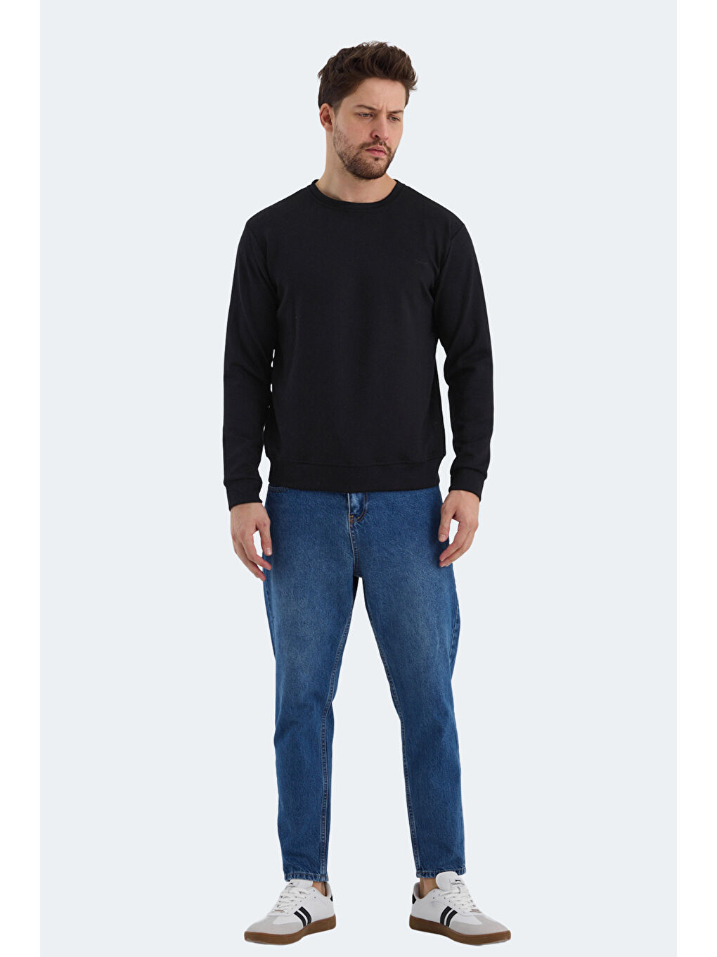 KLARIS I Erkek Siyah Sweatshirt-6