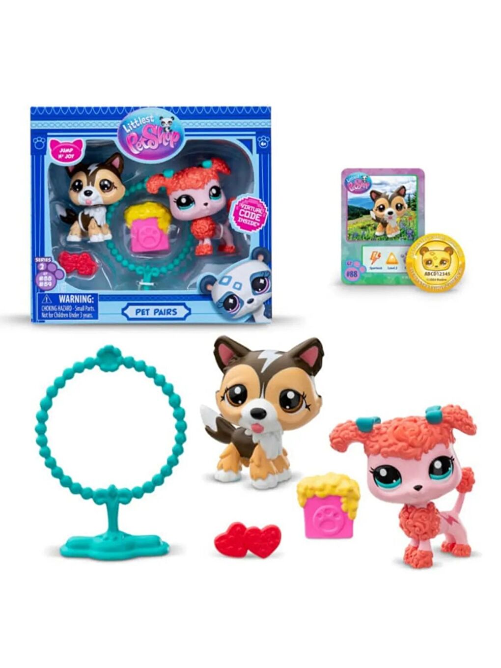 Minişler 2'li Figür Seti Shetland Çoban Köpeği Ve Poodle Köpek-2