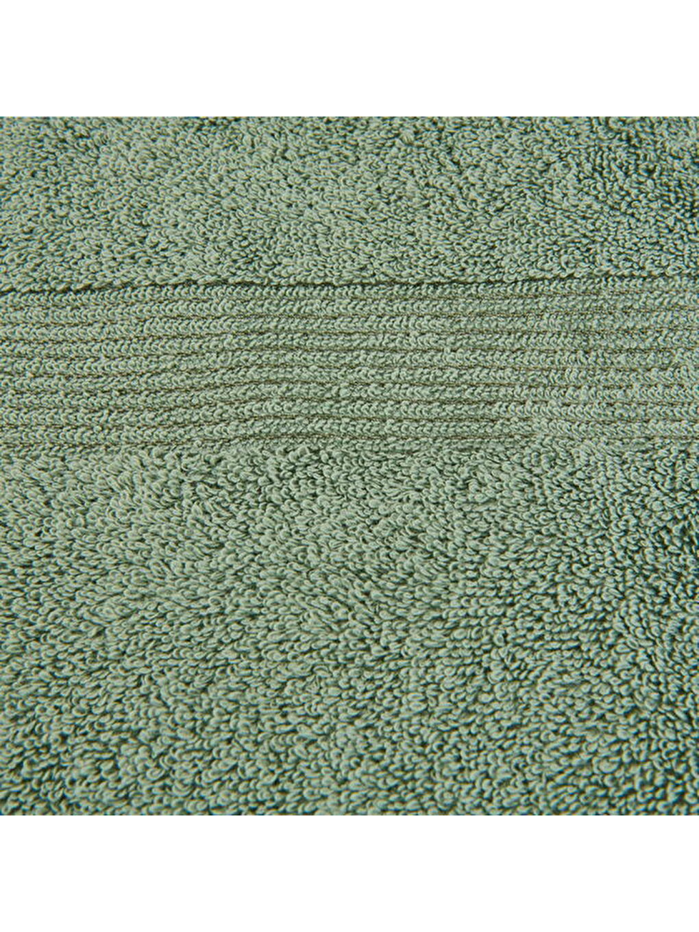 Soft Ella 2'li Hamam Seti - Yeşil - 50x70 cm + 70x140 cm-1