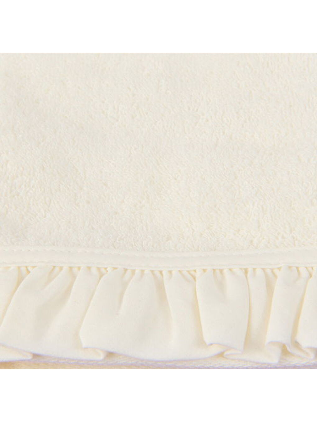 Evidea Soft Lotta El Havlusu - Beyaz - 30x40 cm - 3