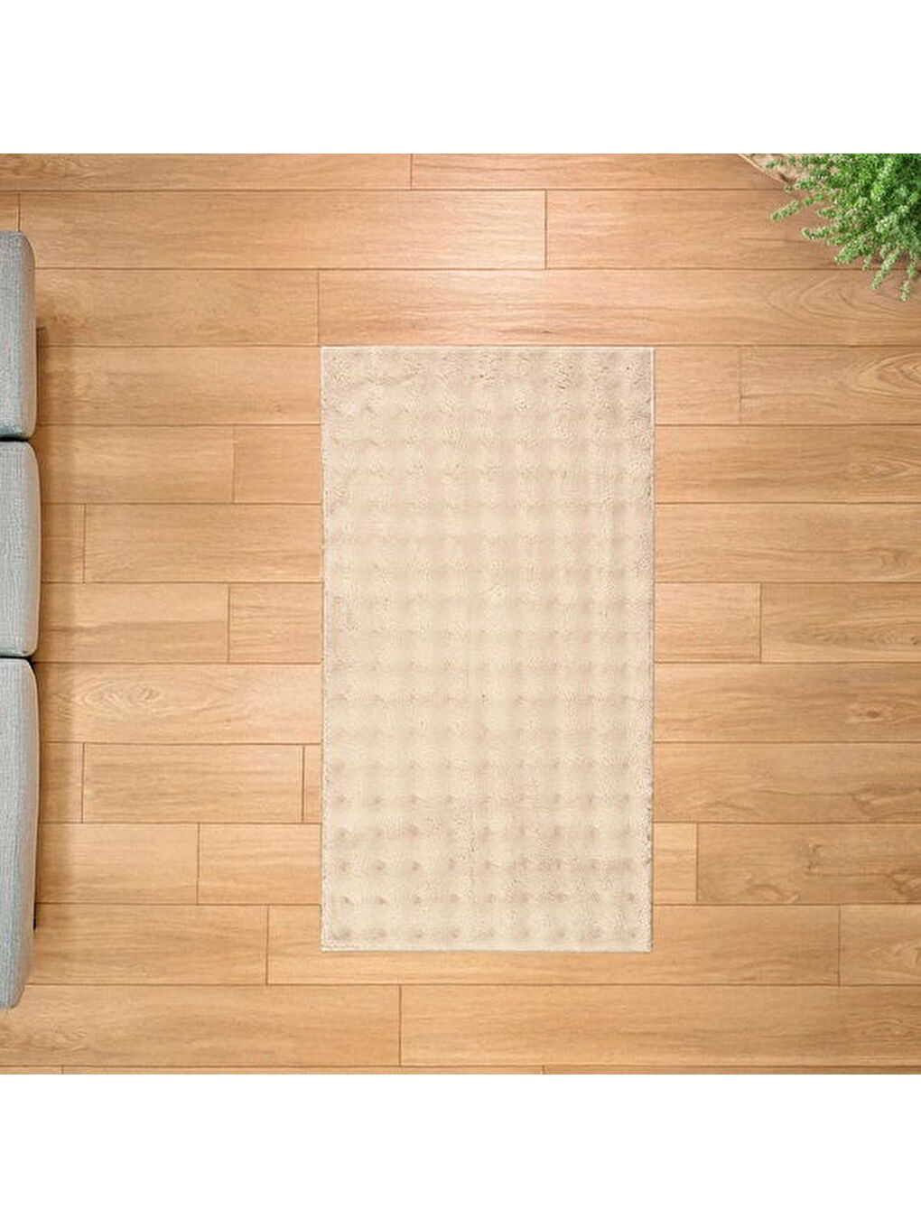 Soft Artos Post Halı - Bej - 80x150 cm