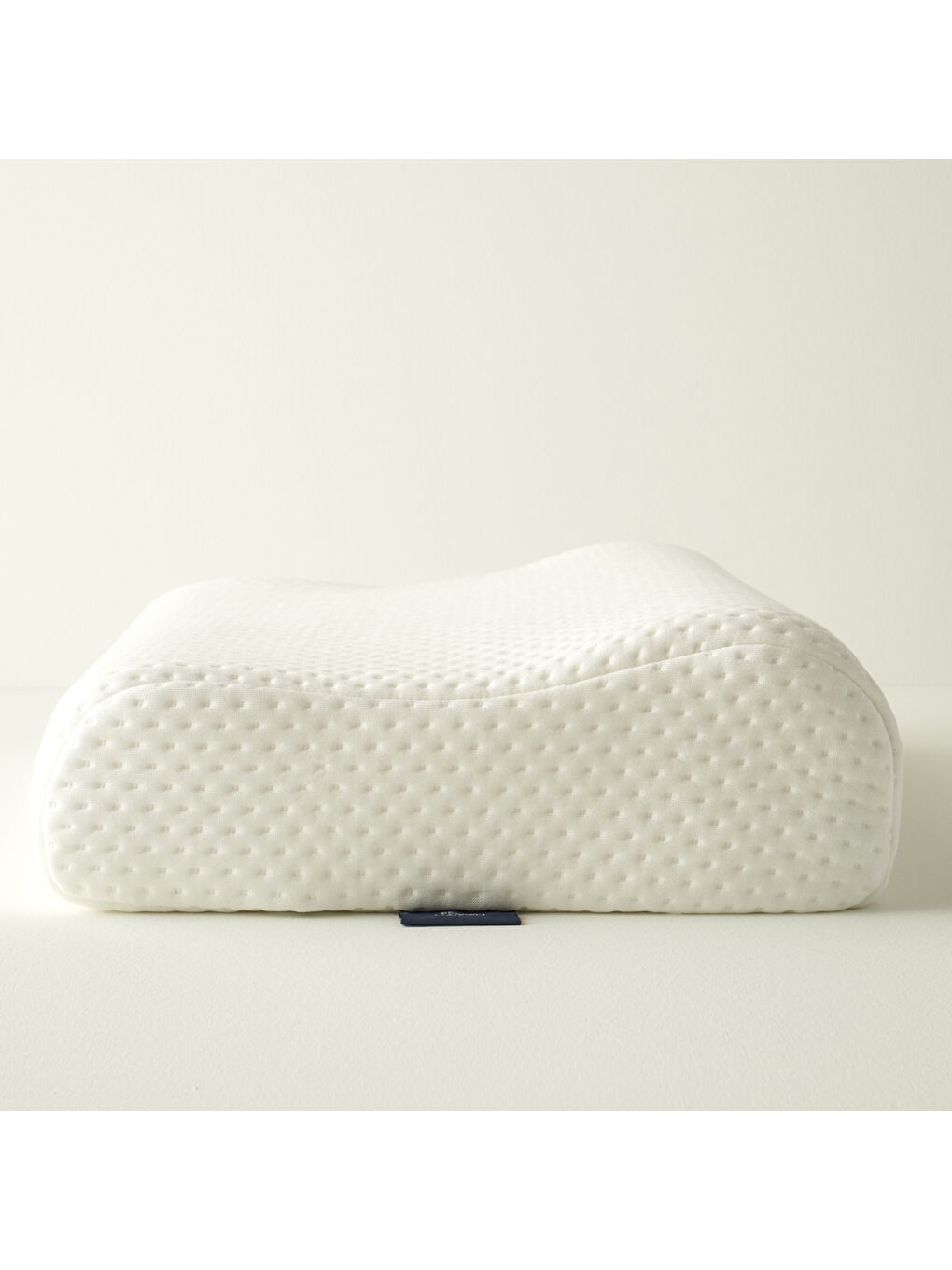 Boyun Destekli Ortopedik Visco Yastık Beyaz (55X35X12X10 cm)