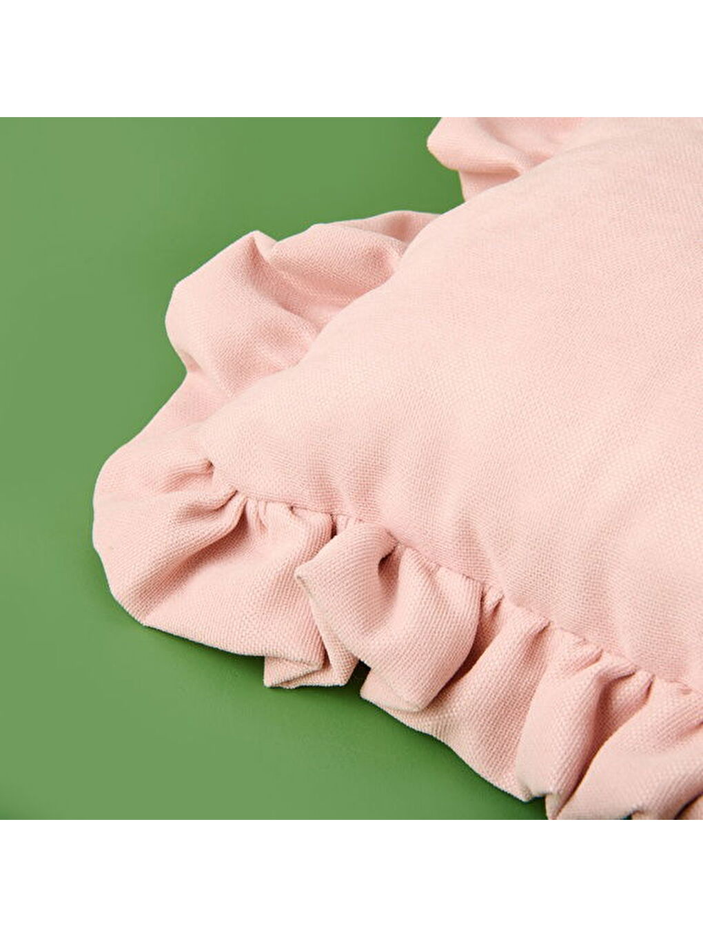 Pembe Soft Maia Sandalye Minderi - Gülkurusu - 40x40 cm-1