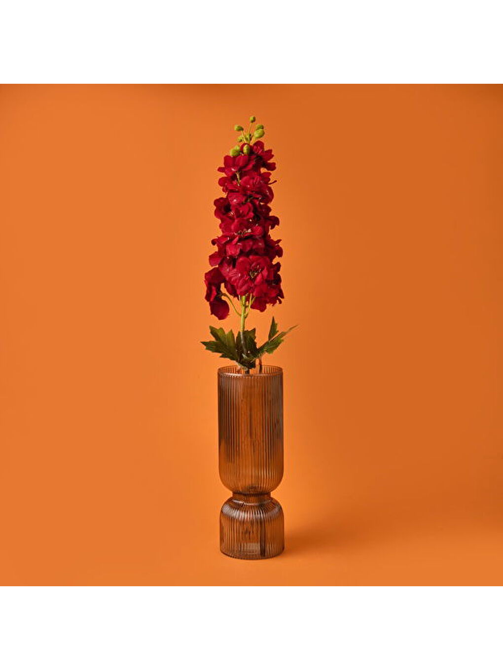 Gri Deco Miranda Vazo - Füme - 28 cm-1