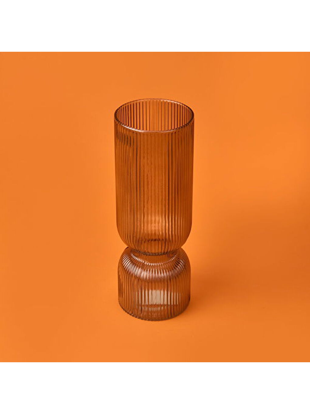 Gri Deco Miranda Vazo - Füme - 28 cm-2