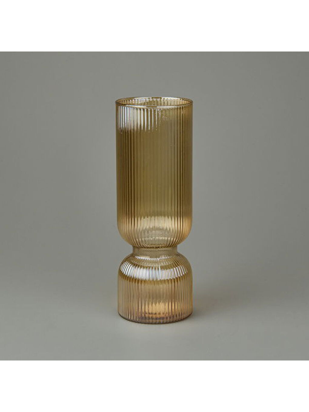 Sarı Deco Miranda Vazo - Bal - 28 cm