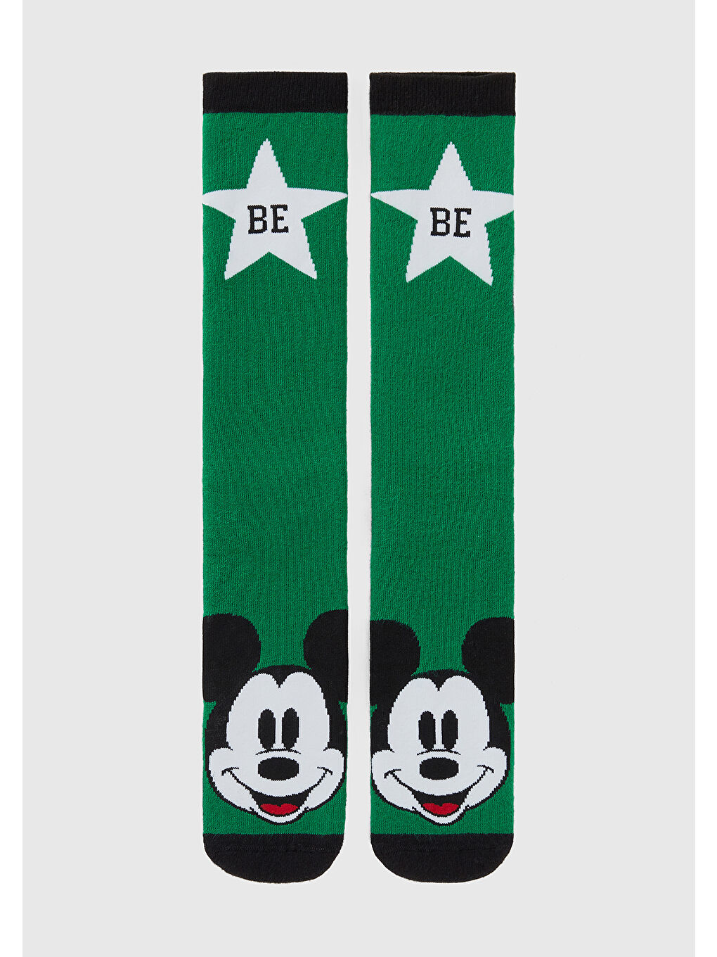 Erkek Yeşil Desenli Soket Çorap