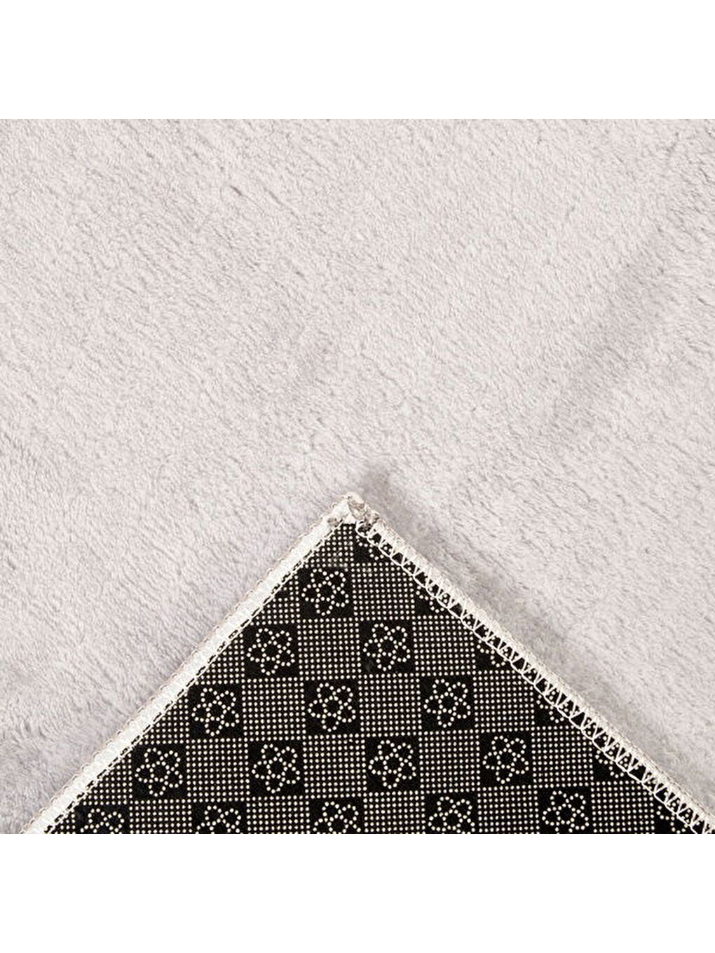 Soft Simirna Post Halı - Gri - 80x140 cm-3