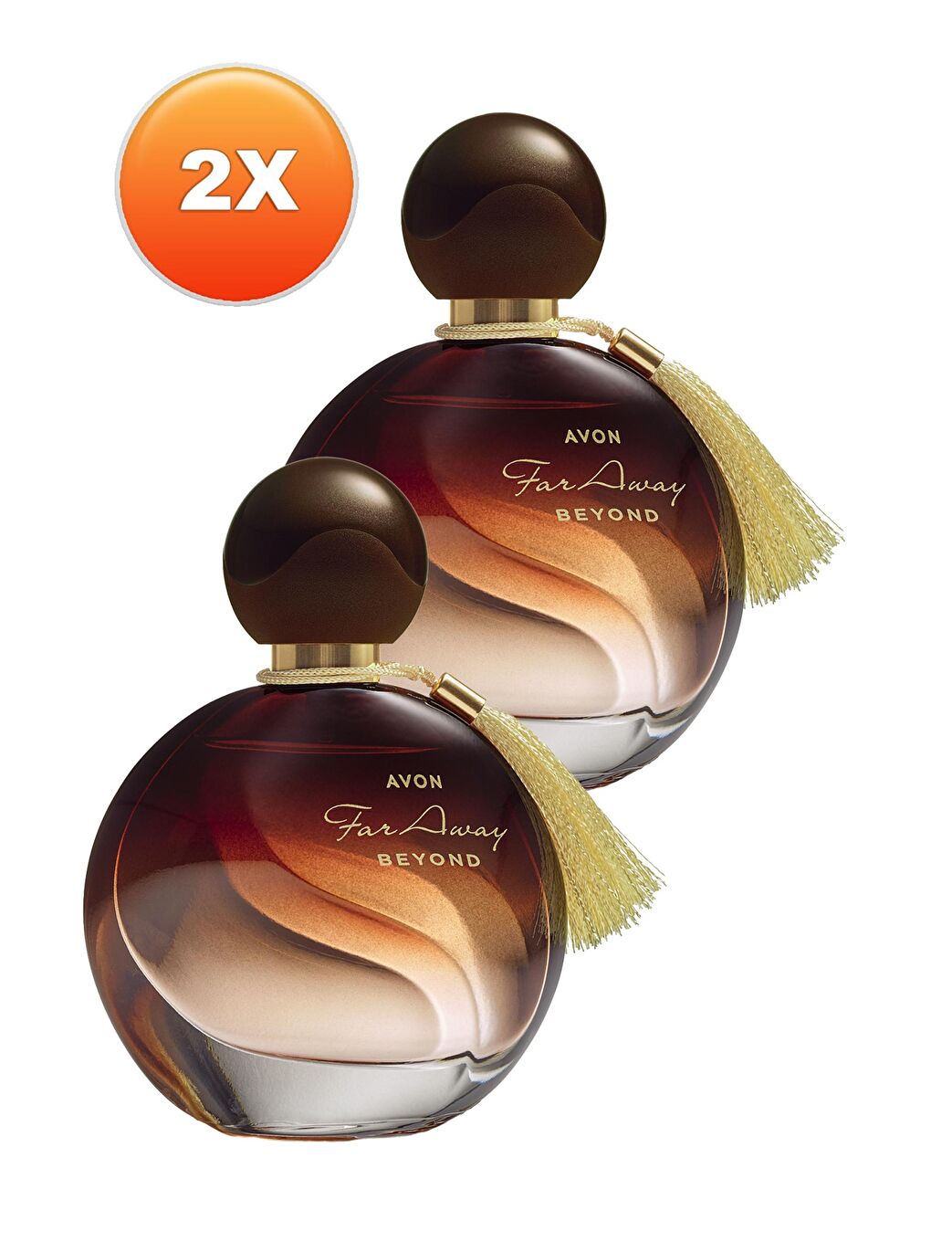 AVON Renksiz Far Away Beyond Kadın Parfüm Edp 50 Ml. İkili Set - 1