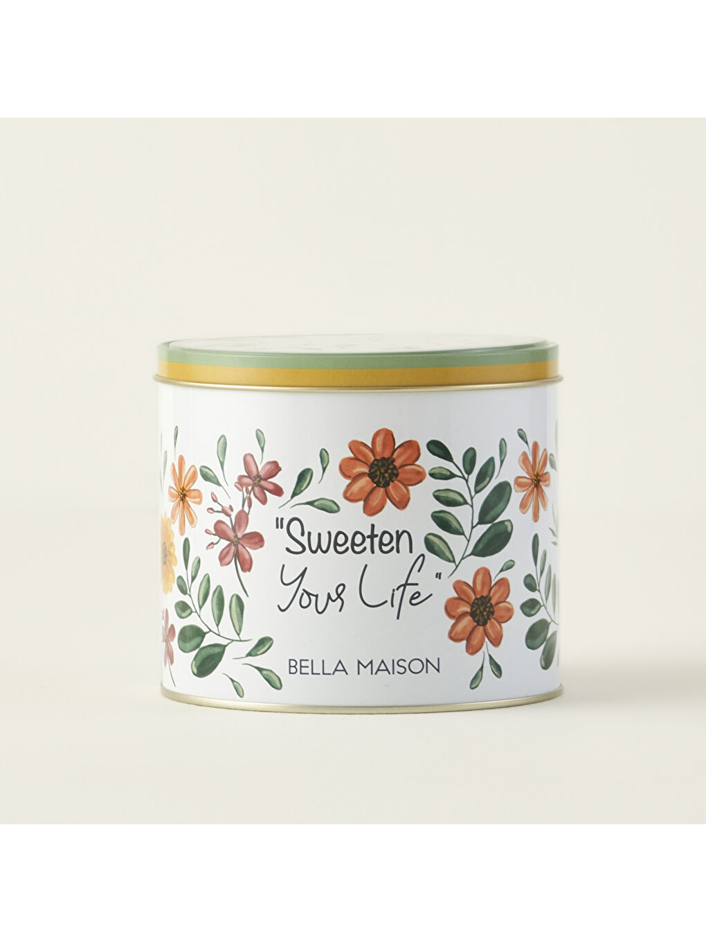 Karışık Flores Seramik 2'li Kahve Fincanı Seti (105 cc)-1