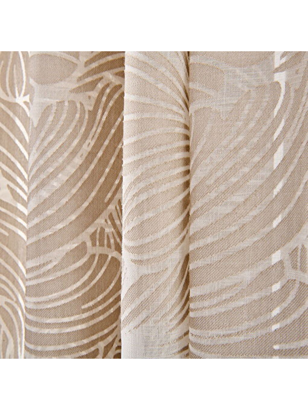 Evidea Soft Awya Tül Perde - Gri - 300x270 cm - 2