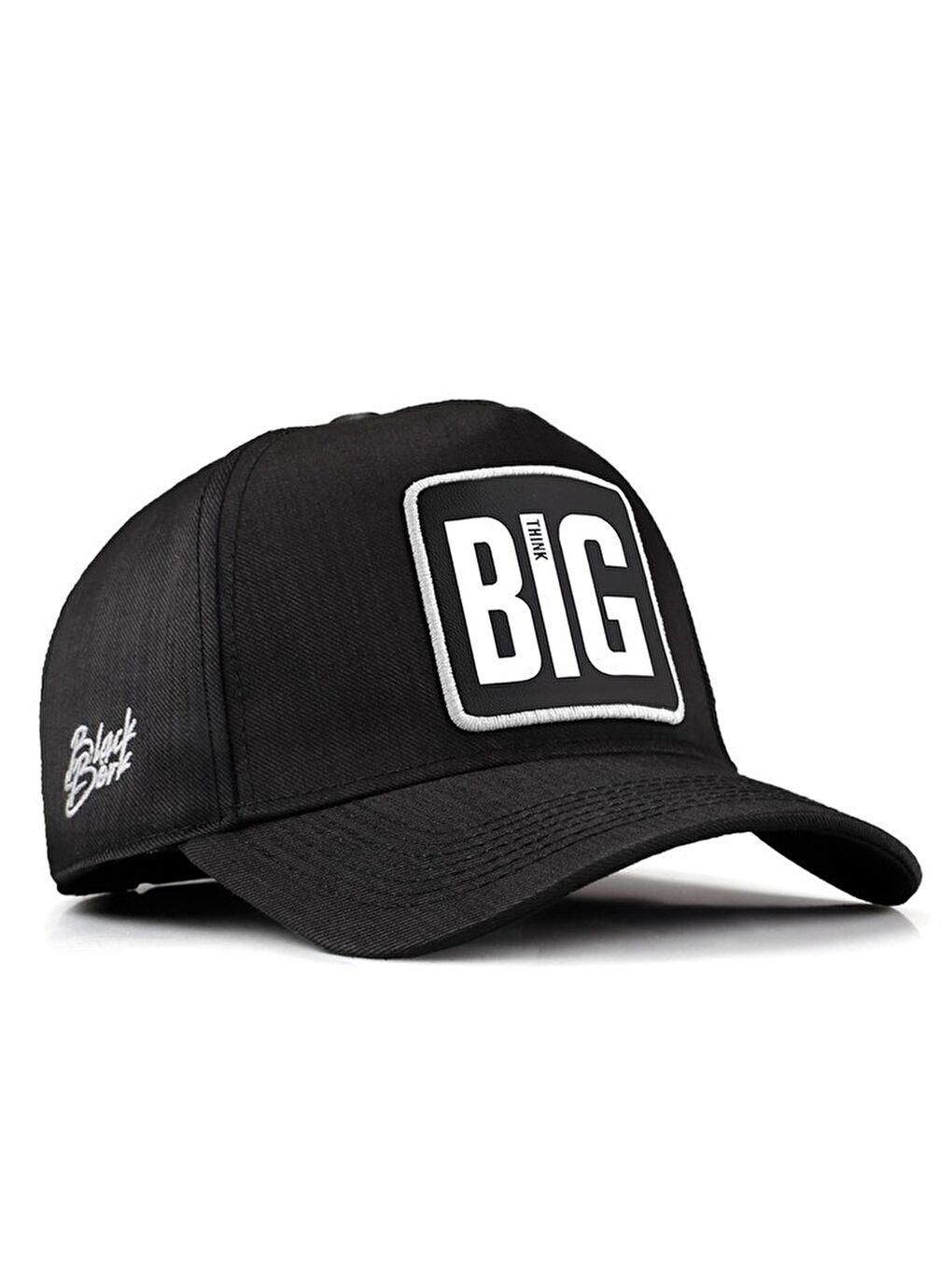 BlackBörk V1 Baseball Big Think - 3sb Kod Logolu Unisex Siyah Cordura Kumaş Şapka (CAP)