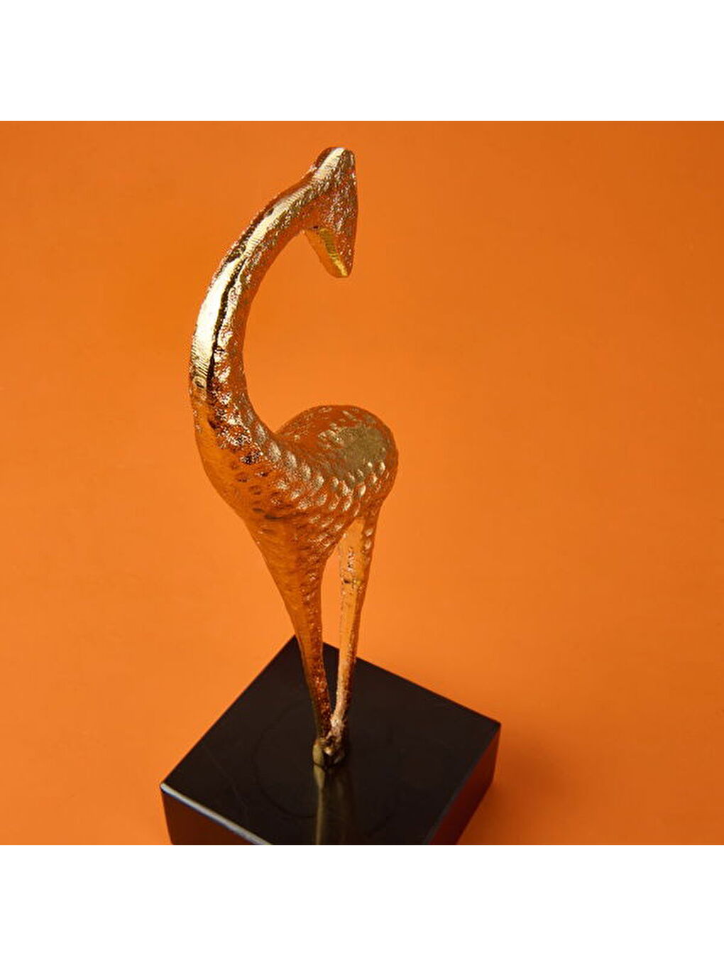 Sarı Deco Giraffe Dekor - Gold - 27 cm-2
