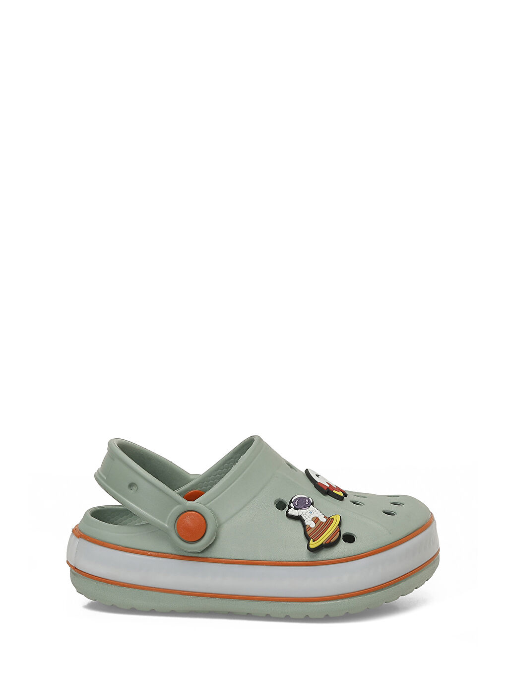 TENFES.P Yeşil Erkek Çocuk Sabo Terlik