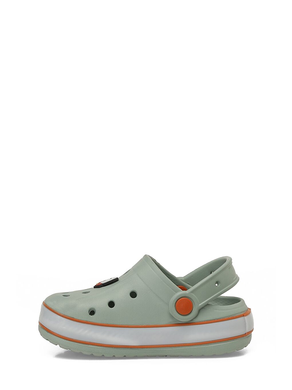 TENFES.P Yeşil Erkek Çocuk Sabo Terlik-2