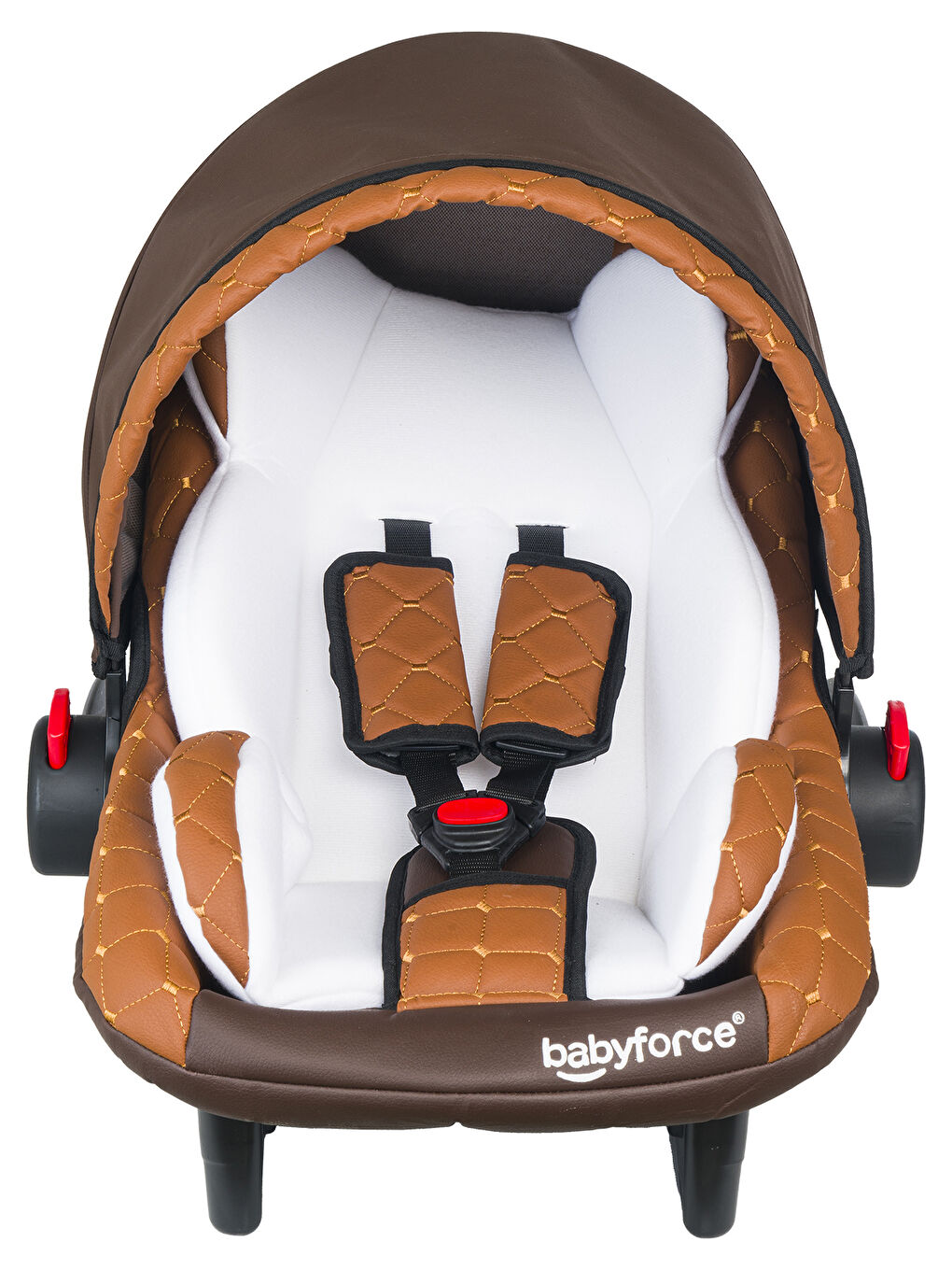 Babyforce Delüks Taşıma Puset ve Ana Kucağı Kahverengi-2