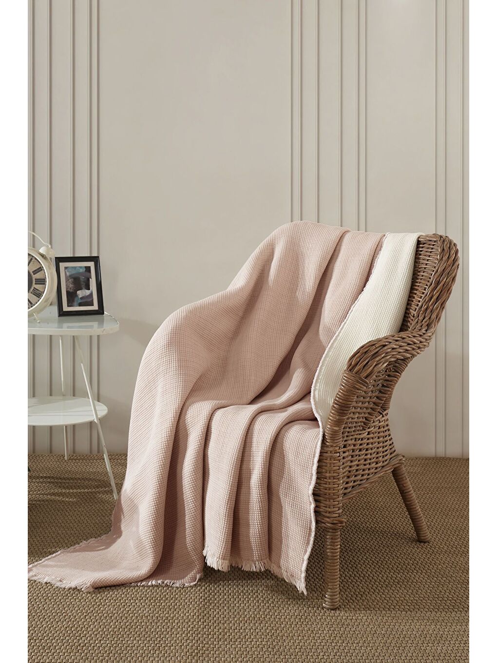 Rubby Müslin Pike Tek Kişilik (160x220 cm) Pembe-2