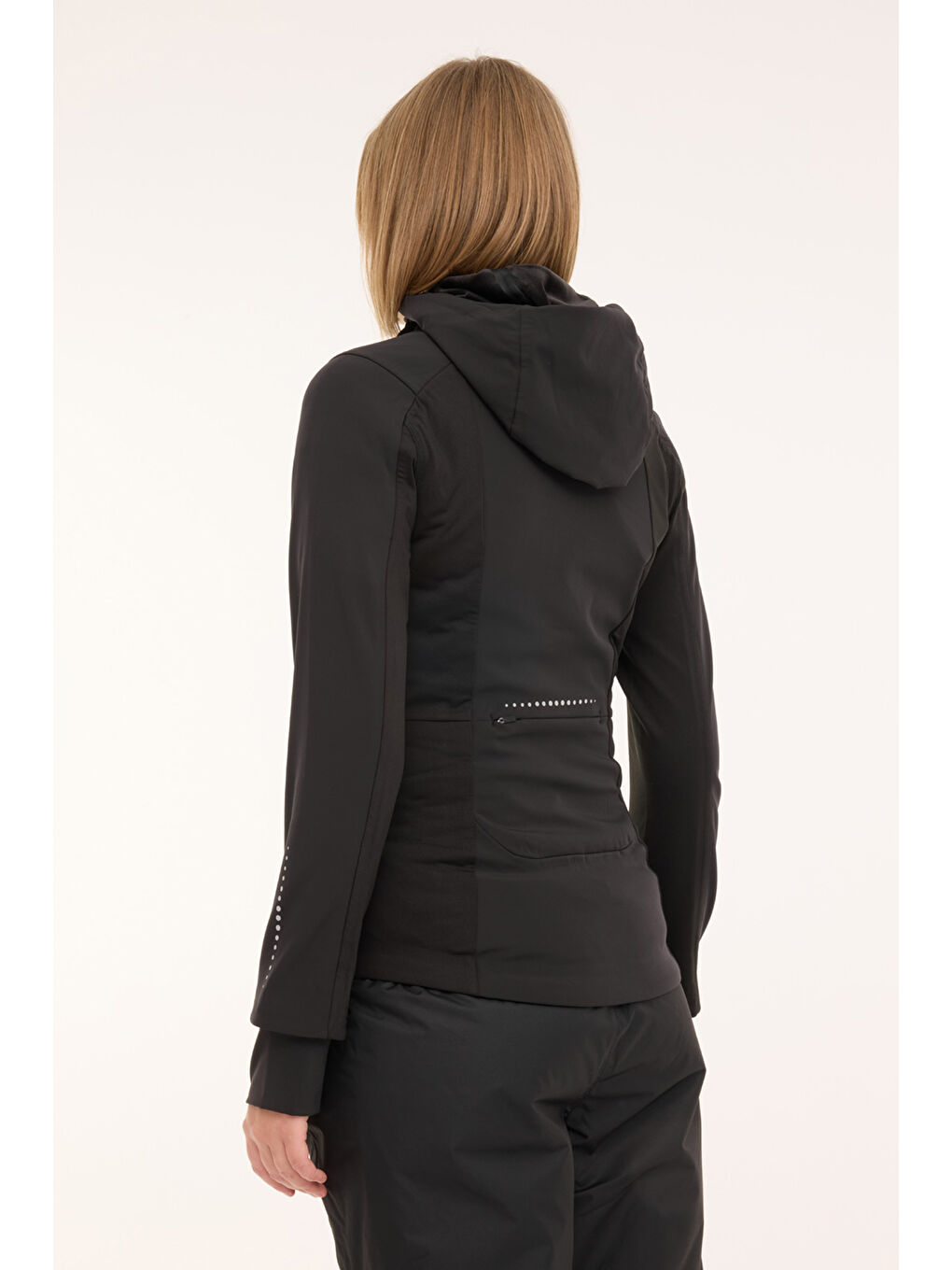 WL ESTER 5GF802 4PR Siyah Kadın Softshell-1