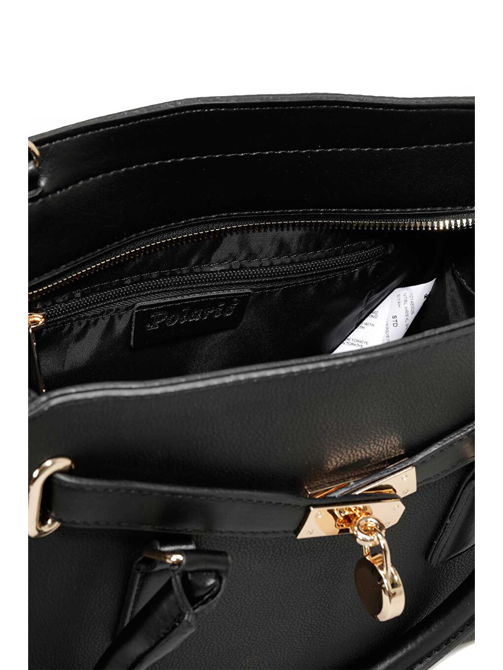 NTRL HRM KL 3PR Siyah Kadın Kol Çantası-3