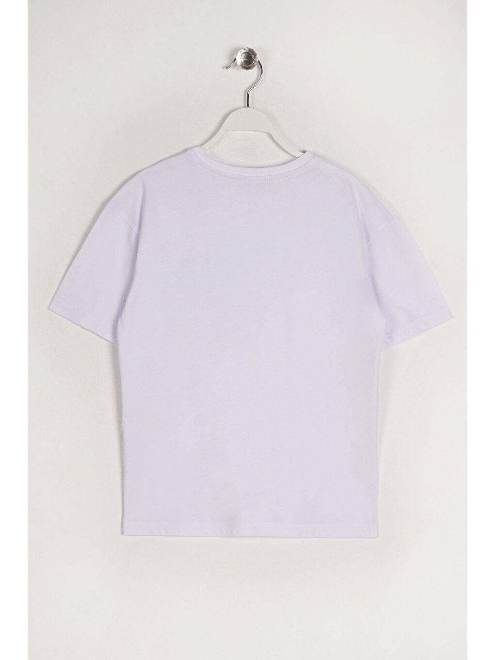 Bisiklet Yaka Kısa Kol Timeless Baskılı Beyaz Renk Erkek Çocuk Tshirt-1