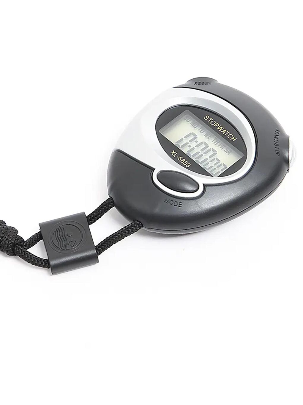 Siyah XL-5853 Dijital Profesyonel Kuvars Kronometre-1