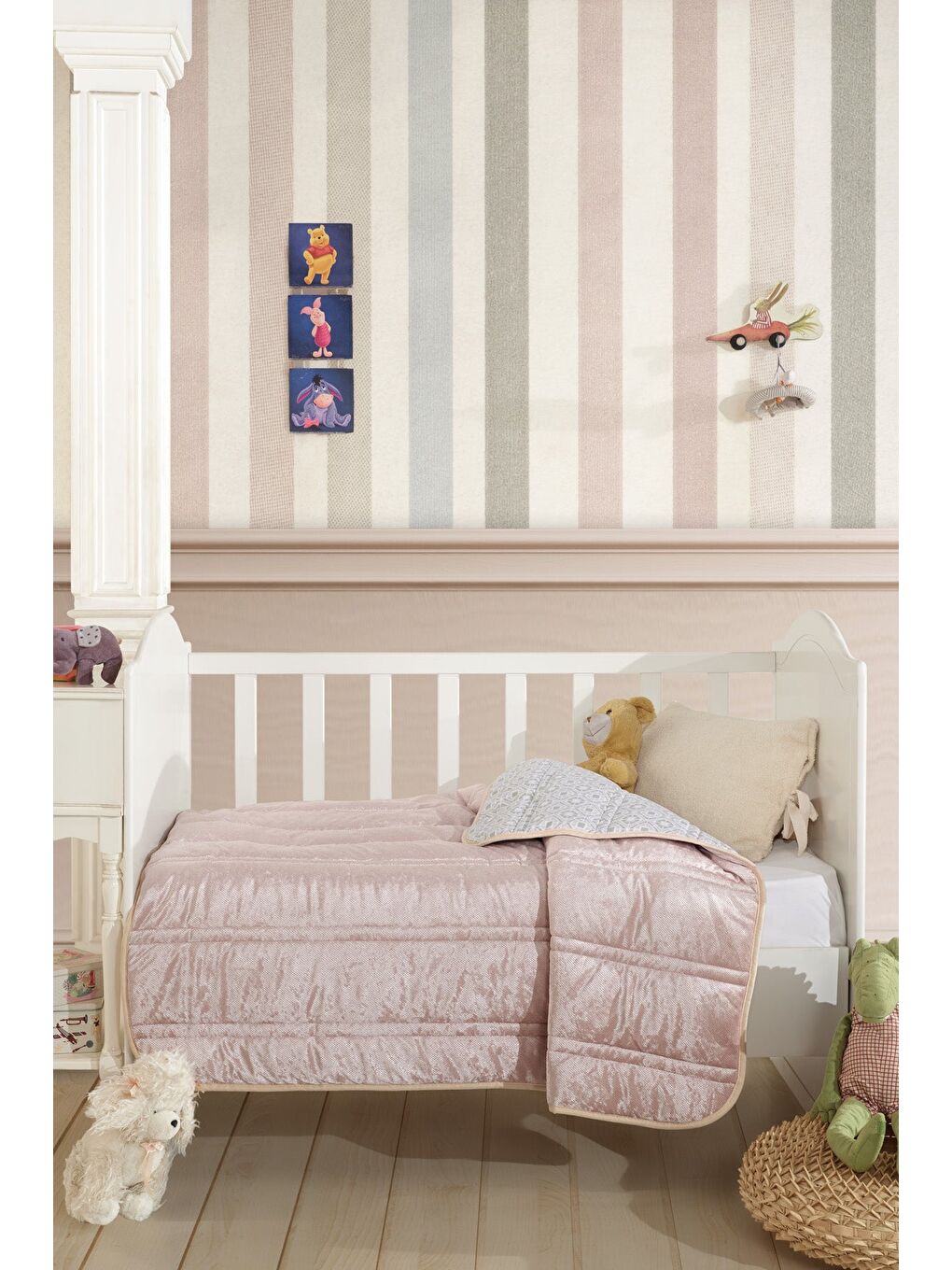 Fancy Bebek Yorgan (150x100 cm) Ekru