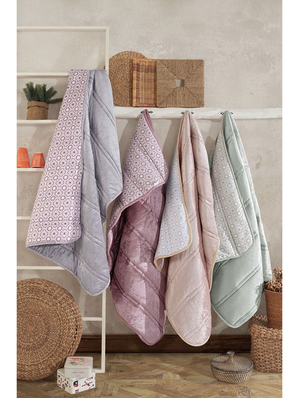 Fancy Bebek Yorgan (150x100 cm) Ekru-3