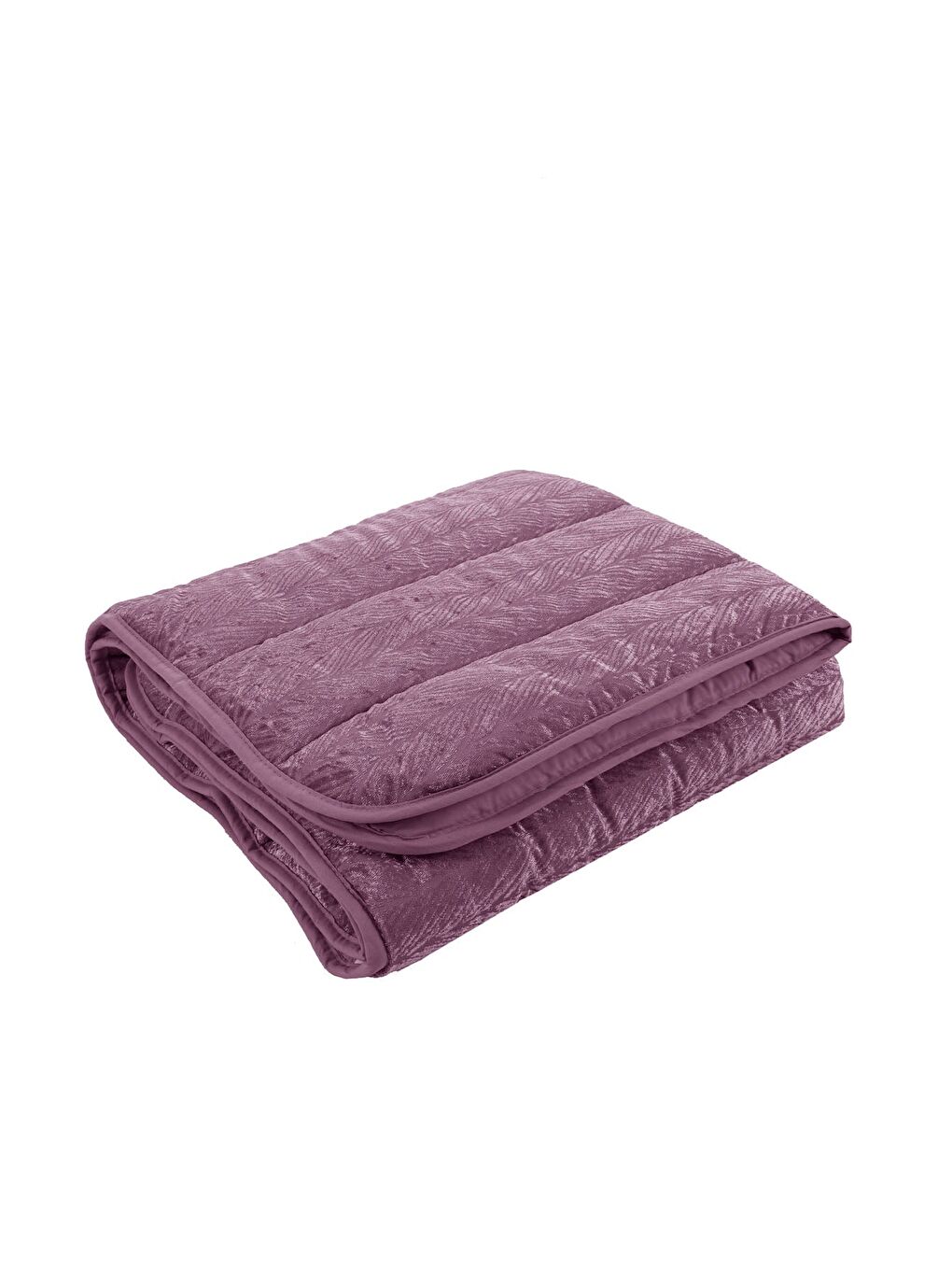 Velvet Bebek Yorgan (150x100 cm) Mürdüm-2