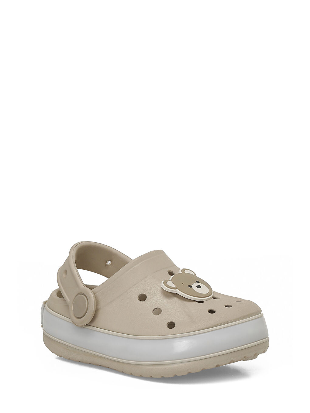 Bej TENYO.B6FX Vizon Erkek Çocuk Sabo Terlik-1