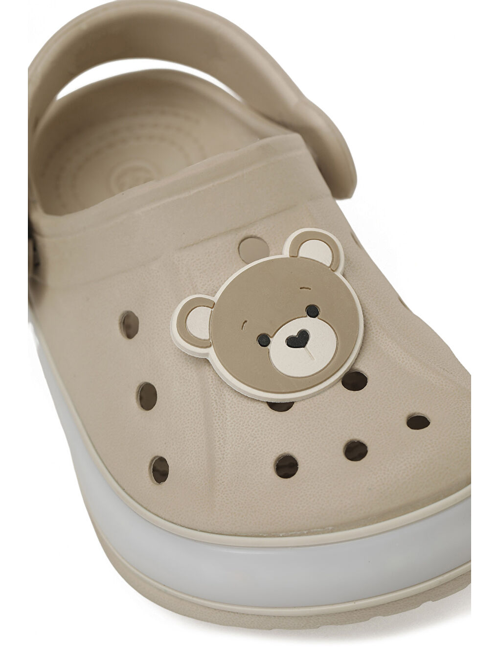 Bej TENYO.B6FX Vizon Erkek Çocuk Sabo Terlik-6