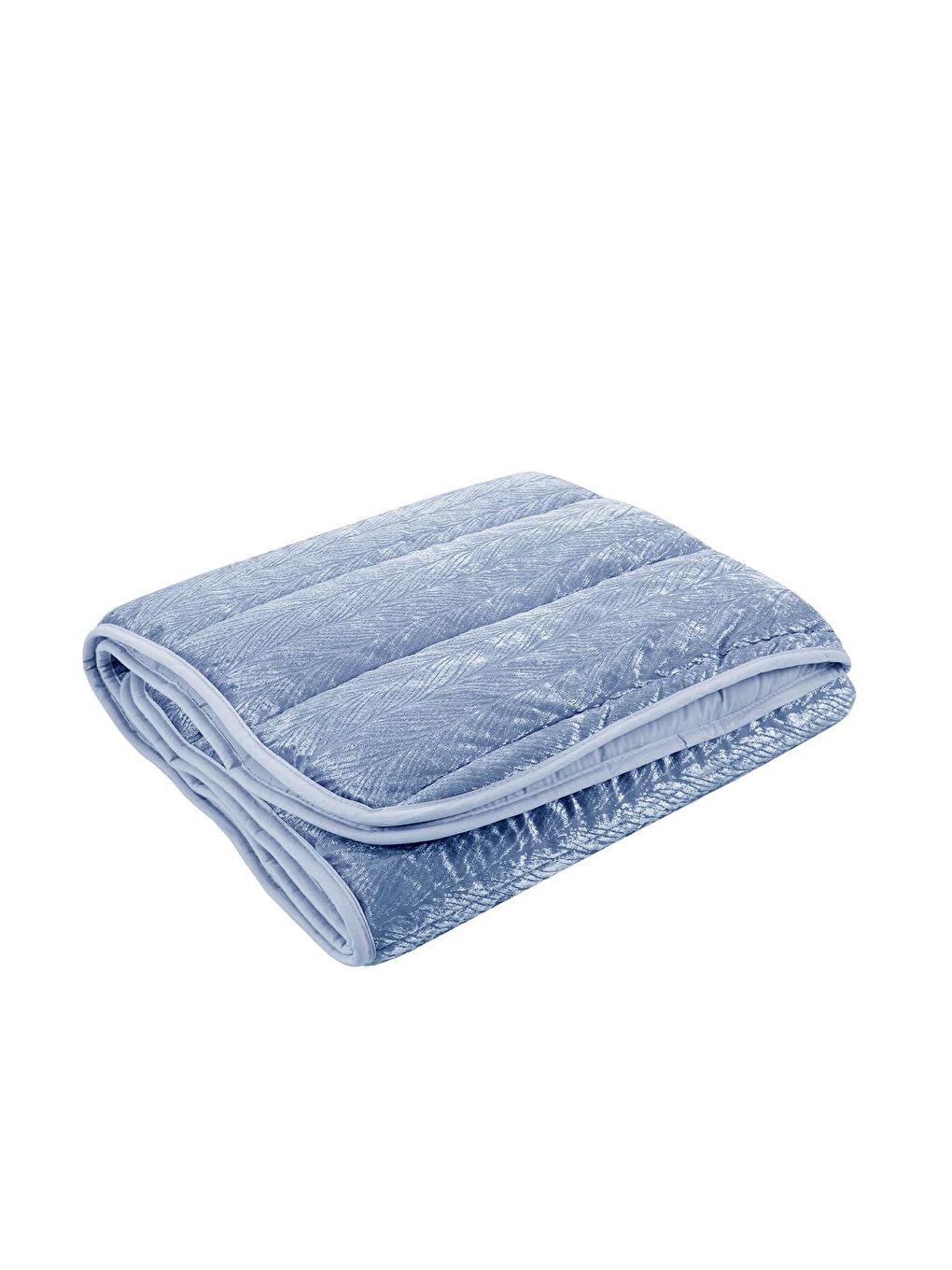 Velvet Bebek Yorgan (150x100 cm) Mavi-2