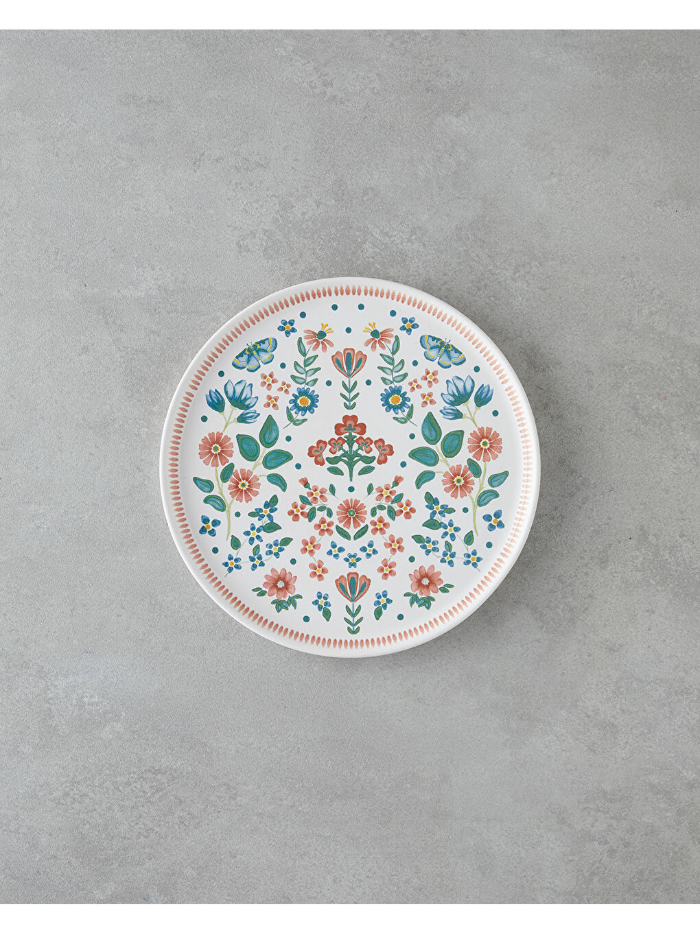 Enola Seramik Kahvaltı Takımı 8 Parça 2 Kişilik Yeşil-2