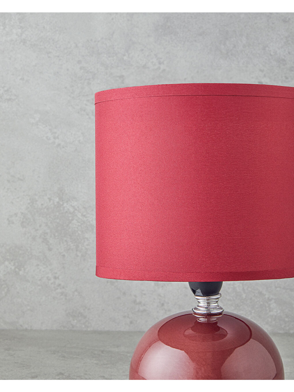 Pansy Abajur 11x11x15 cm Koyu Bordo-2