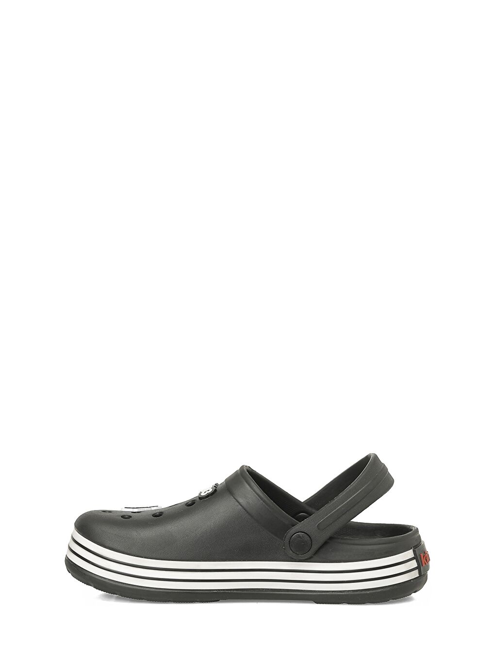 BERTA J II  G Siyah Erkek Çocuk Sabo Terlik-2