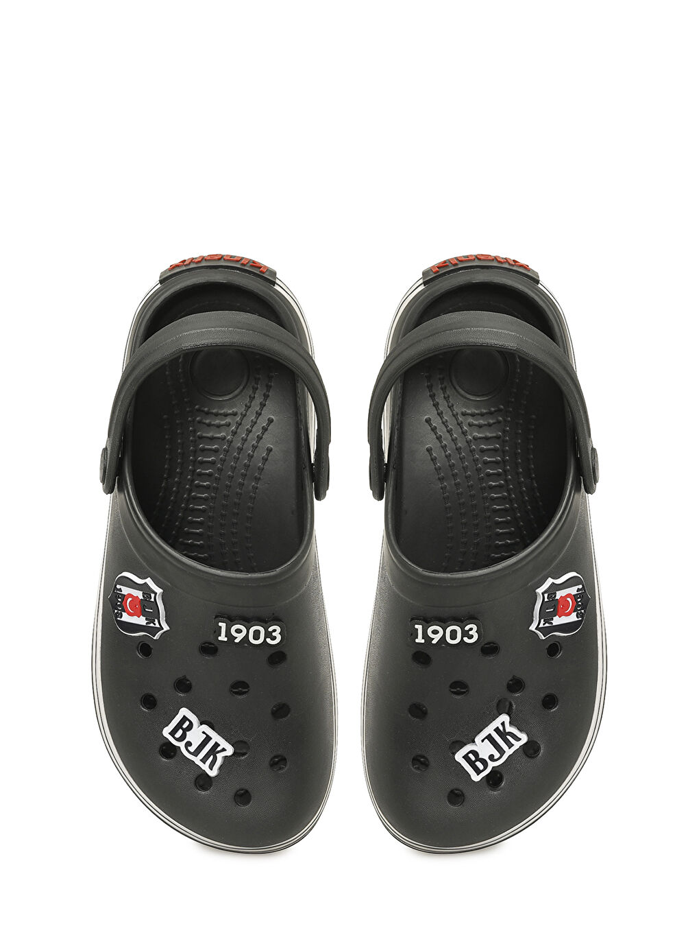 BERTA J II  G Siyah Erkek Çocuk Sabo Terlik-3