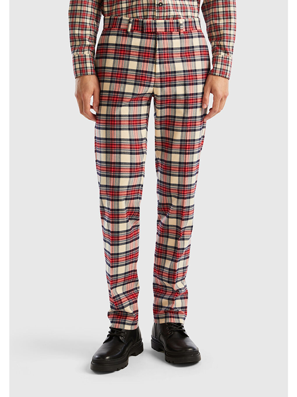 Kahverengi Taba Mix Viskoz Karışımlı Regular Fit Erkek Pantolon