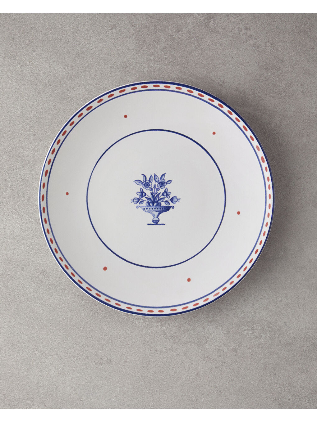 Whisper Seramik Yemek Takımı 16 Parça 4 Kişilik Mavi-3