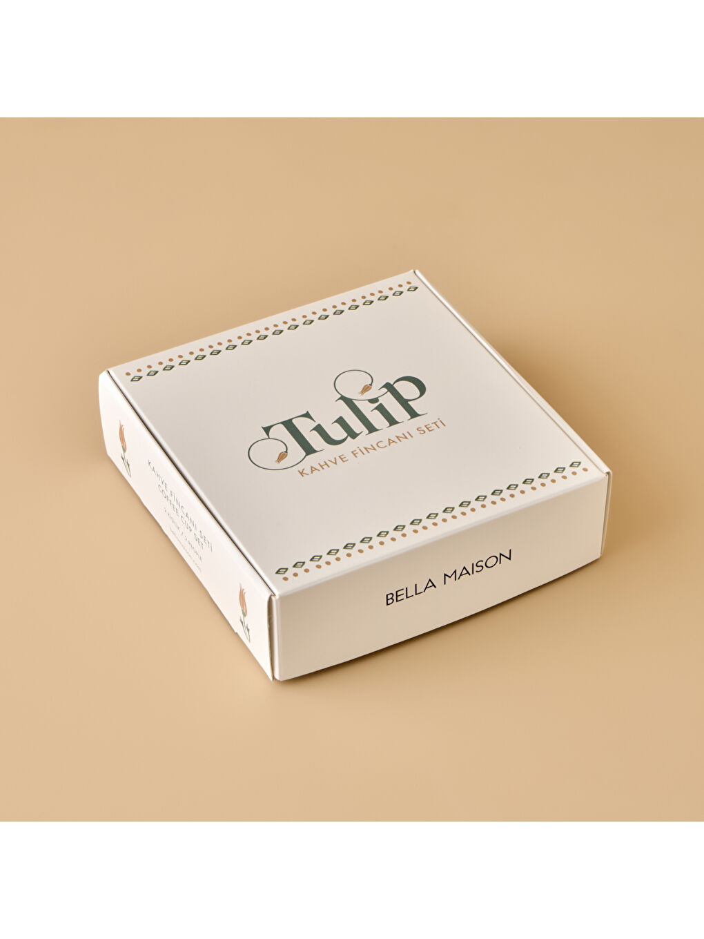 Karışık Tulip 2'li Kahve Fincanı (90 cc)-2