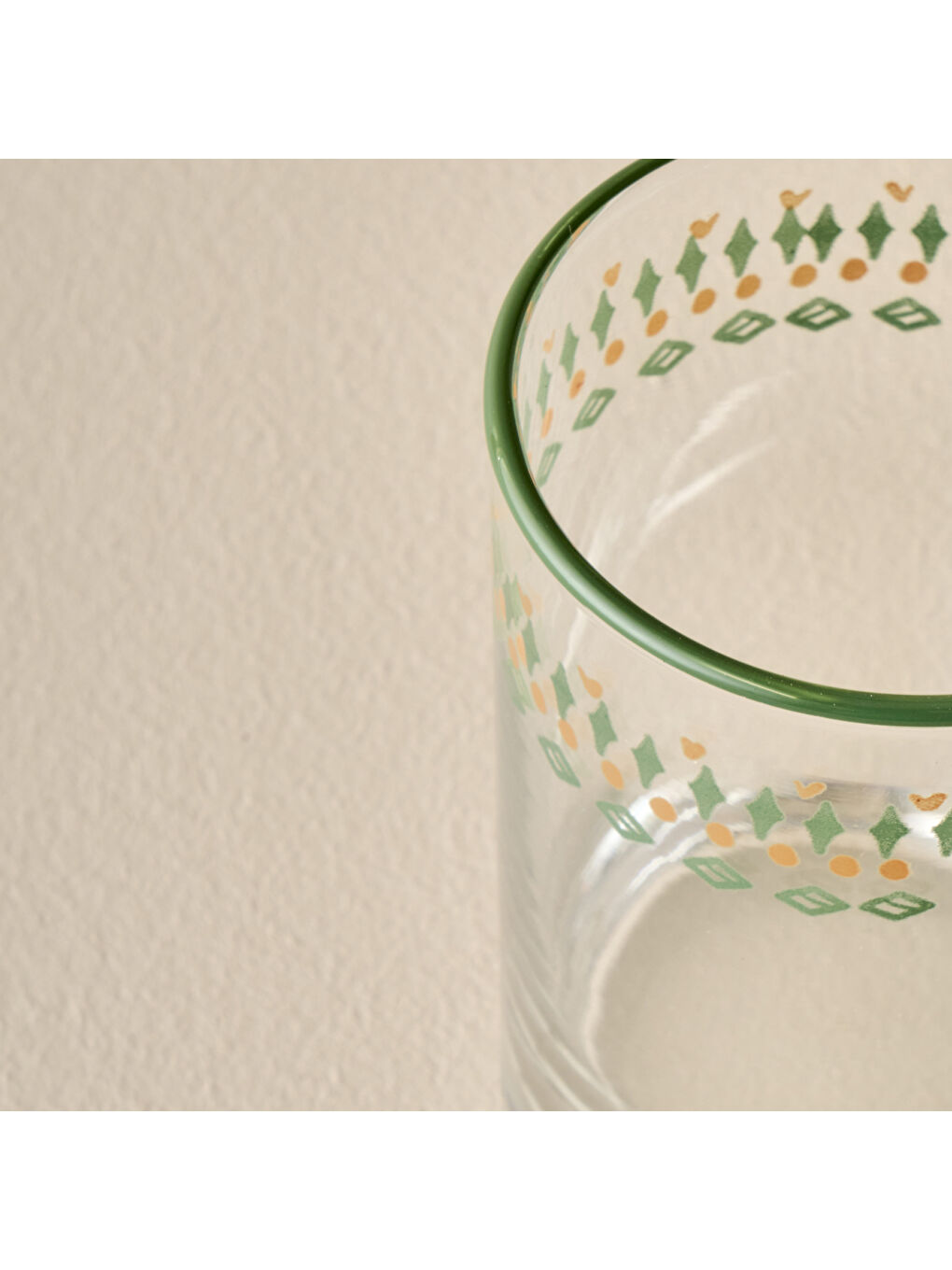 Karışık Tulip 6'lı Kahve Yanı Su Bardağı (100 cc)-1