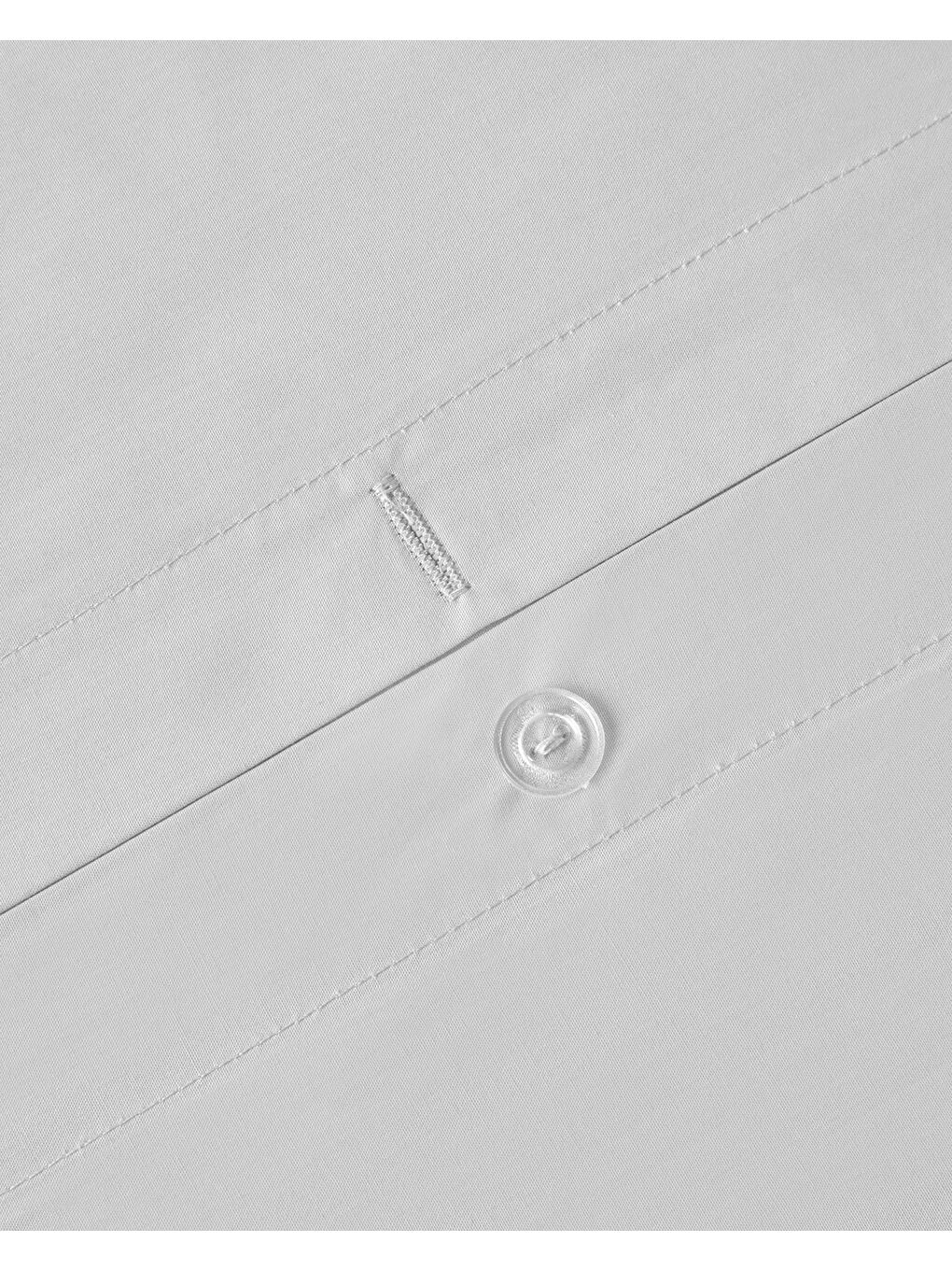 Lace Elegance Kopanakili Perkal Çift Kişilik Nevresim Takımı 200x220 cm Beyaz-5