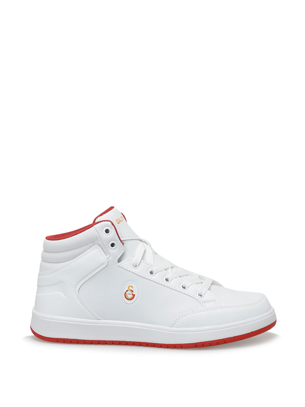 KORT PU HI  2PR Beyaz Erkek High Sneaker