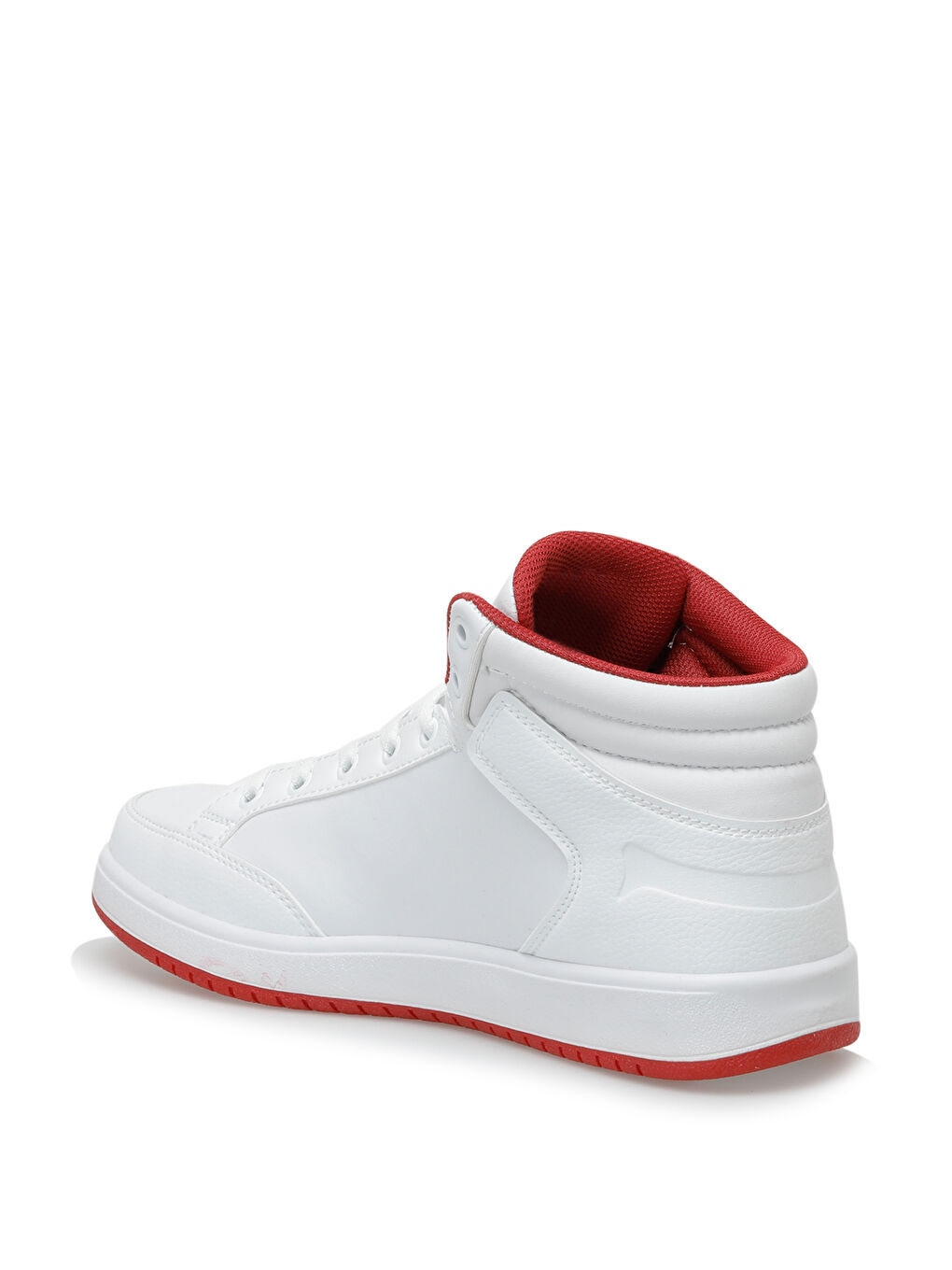 KORT PU HI  2PR Beyaz Erkek High Sneaker-2